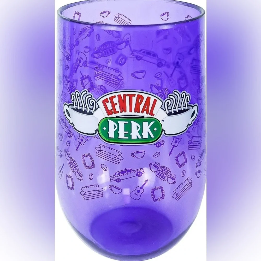 NWT Spoontiques Central Perk Acrylic Tumbler Cup